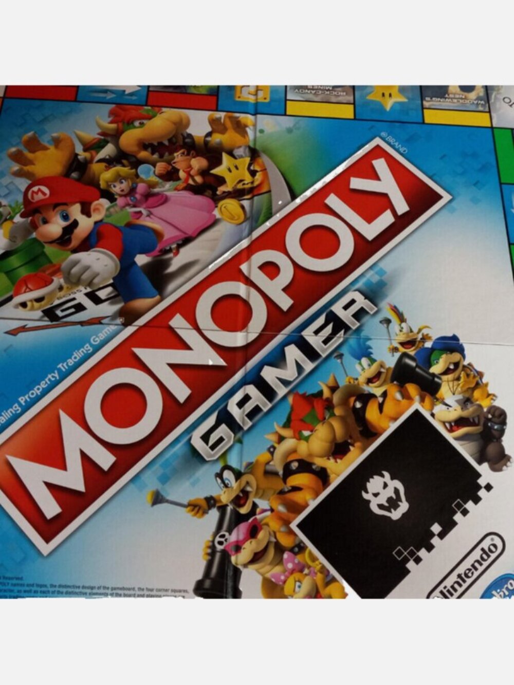 Mario Bros EditionMonopoly Gamer Board Game Hasbro Nintendo – Complete